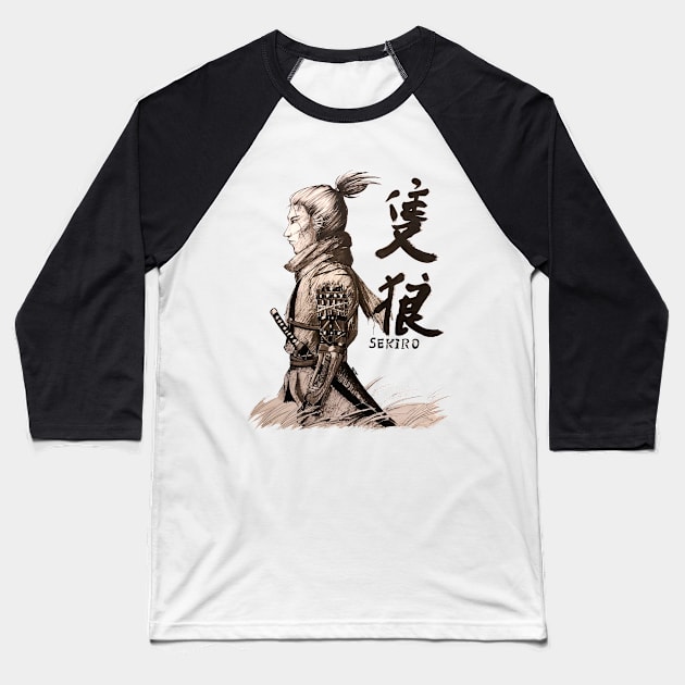 Sekiro Baseball T-Shirt by Hayde